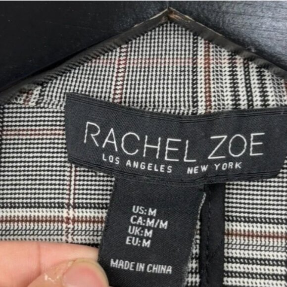 Rachel Zoe 3/4 Sleeve Plaid Blazer - Picture 4 of 5